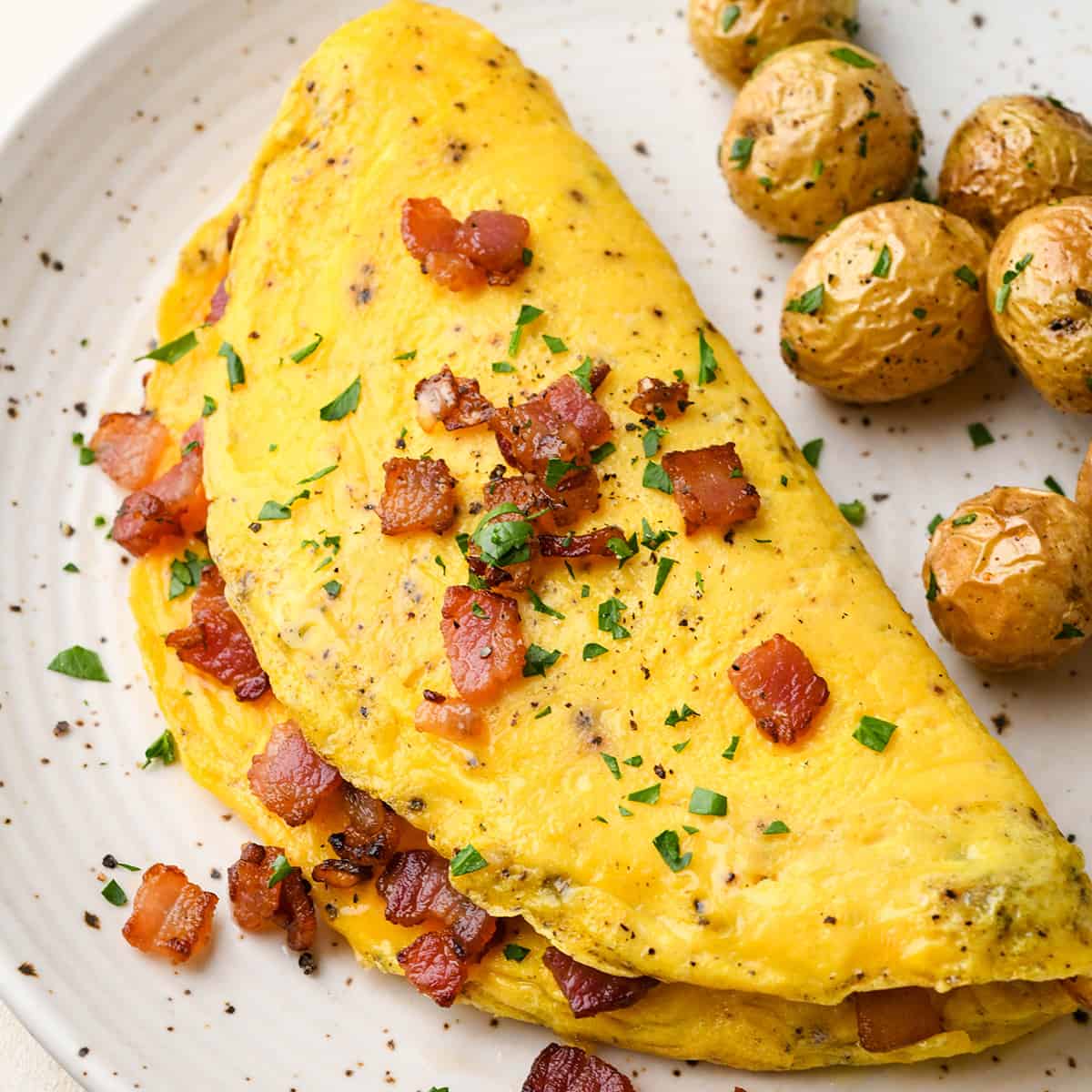 Omelette aux fines herbes